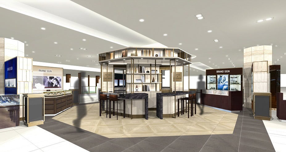 阪急うめだ本店が時計売り場を2.5倍に拡大、ロレックスやフランク