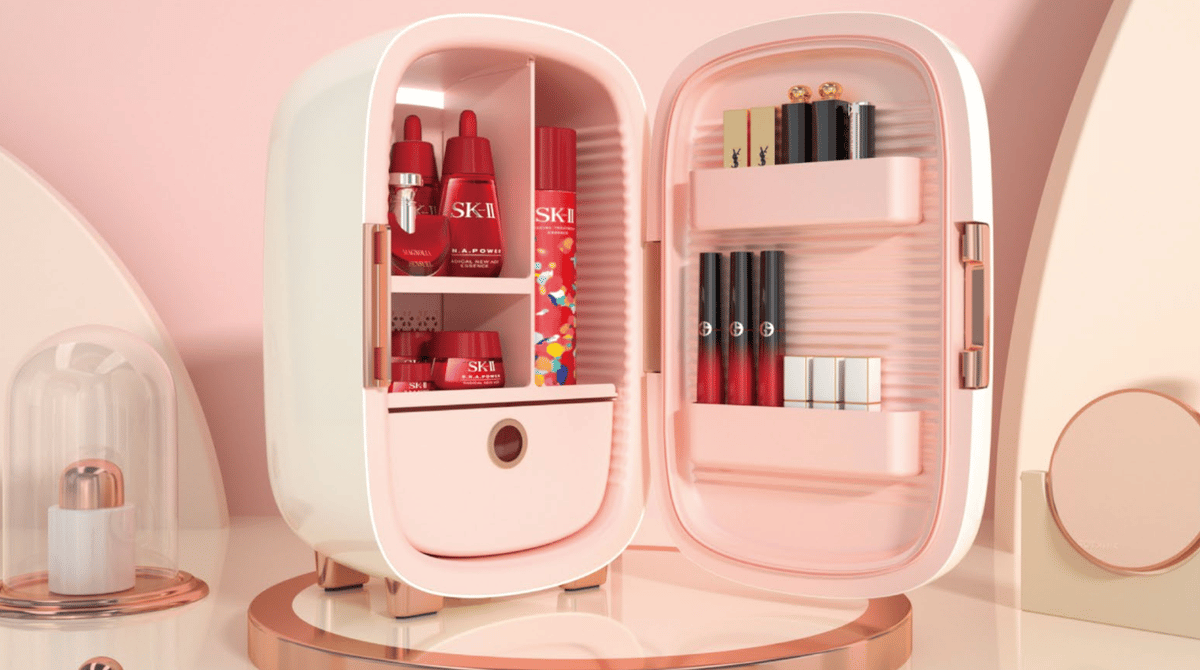 コスメ専用冷蔵庫「PINKTOP」が日本上陸、製品劣化を防ぐ