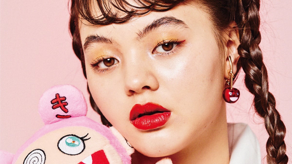 murakami takashi liquem red cherry ピアス liquem murakami takashi