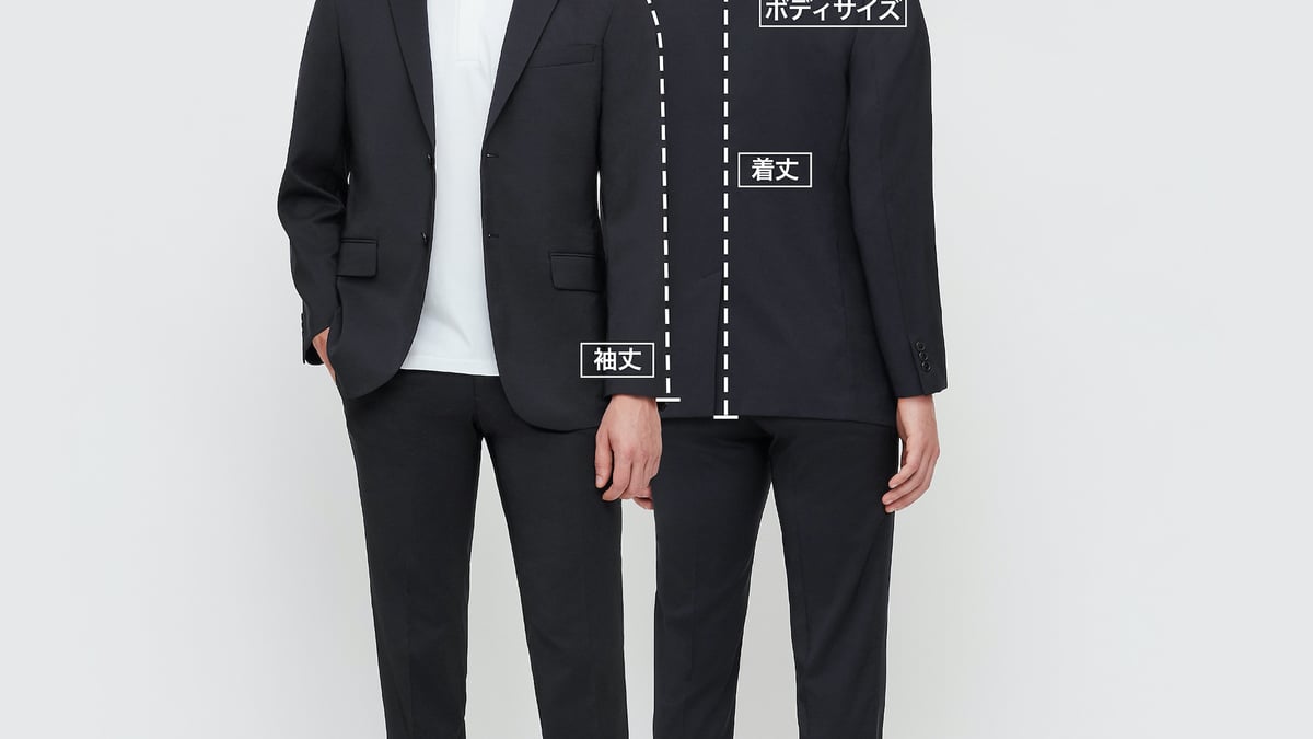 完売極美品　Lサイズ UNIQLO:C ワークジャケット　アンコン　洗濯可能　黒 UNIQLO：C」新作47アイテムが2月28日発売 モダンなシルエット