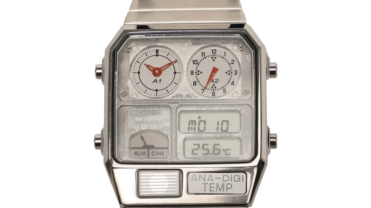 ビームスがシチズンに別注、80年代に人気を博した時計「アナデジ」の ...