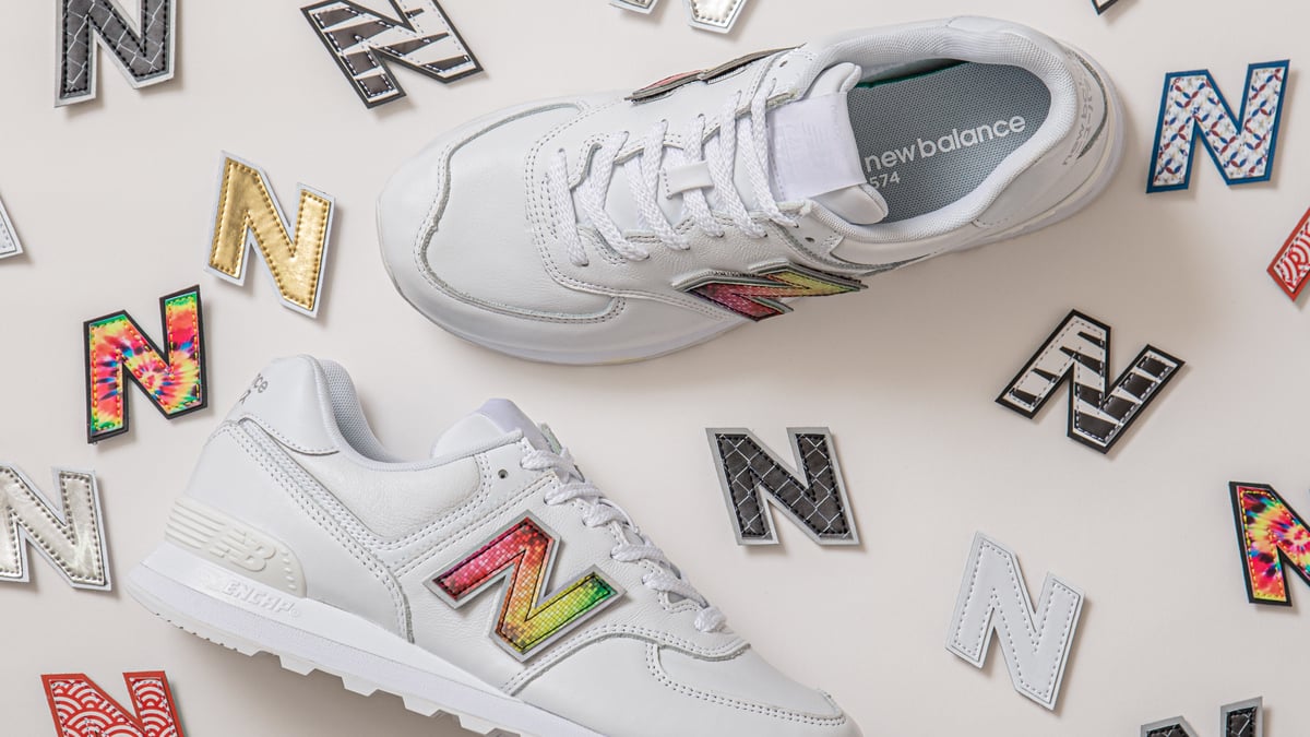 ニューバランス、Nロゴが付け替え可能な「ML574」を日本限定発売