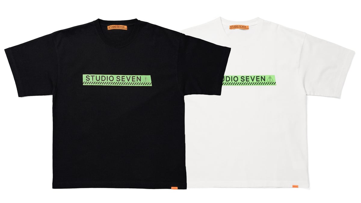 NAOTOの「スタジオ セブン」グリーンロゴの新作アイテム発売、Tシャツ