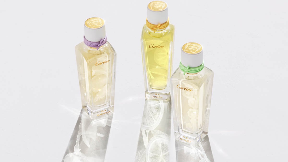 カルティエが3種の新作フレグランス発売 自然本来の瑞々しい香り