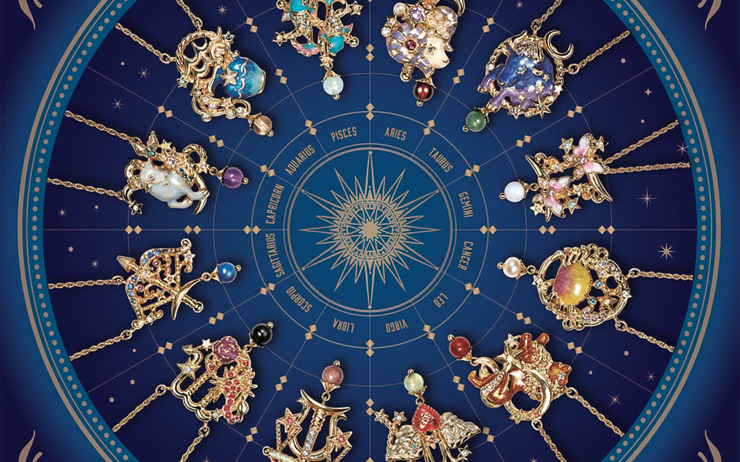 「ANNA SUI」人気のネックレスが再販売、12星座にまつわる天然石 
