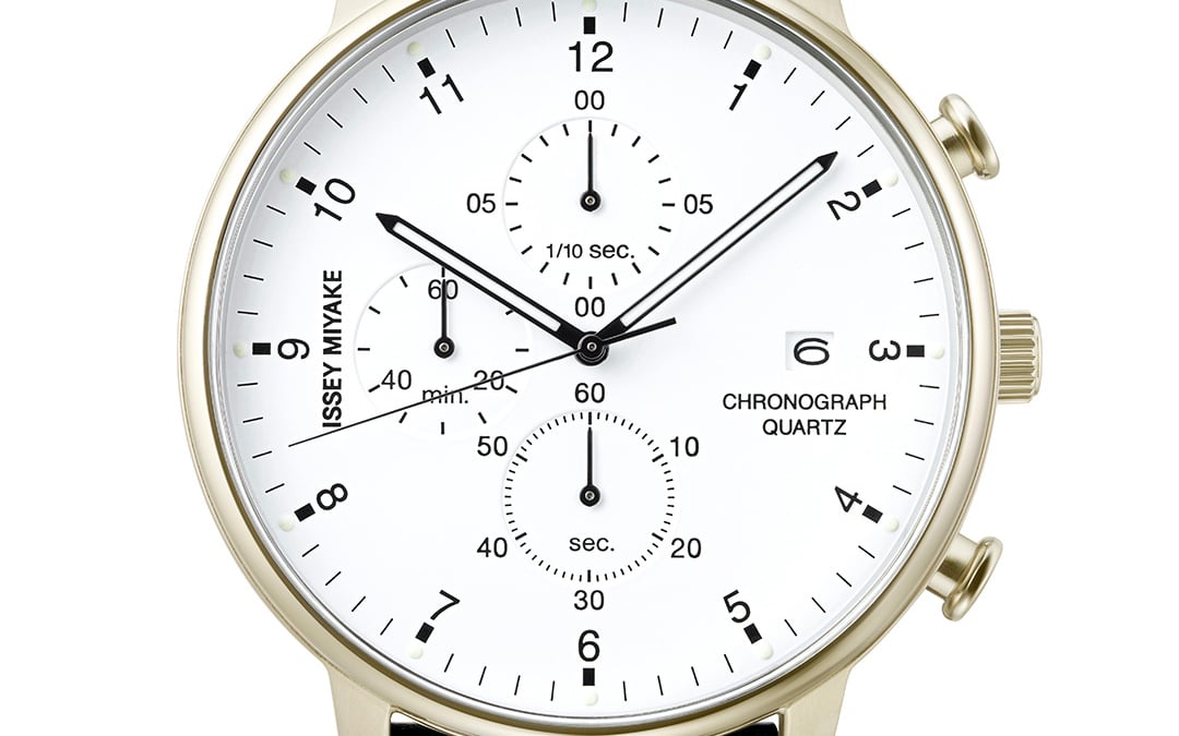 イッセイ ミヤケ ウオッチ、デザイナー岩崎一郎手掛ける「C」「f