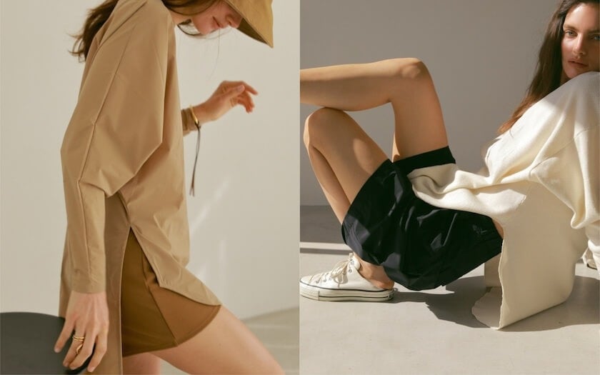 スピードがエトレトウキョウと初コラボ、オーバーシャツやワンピースを発売