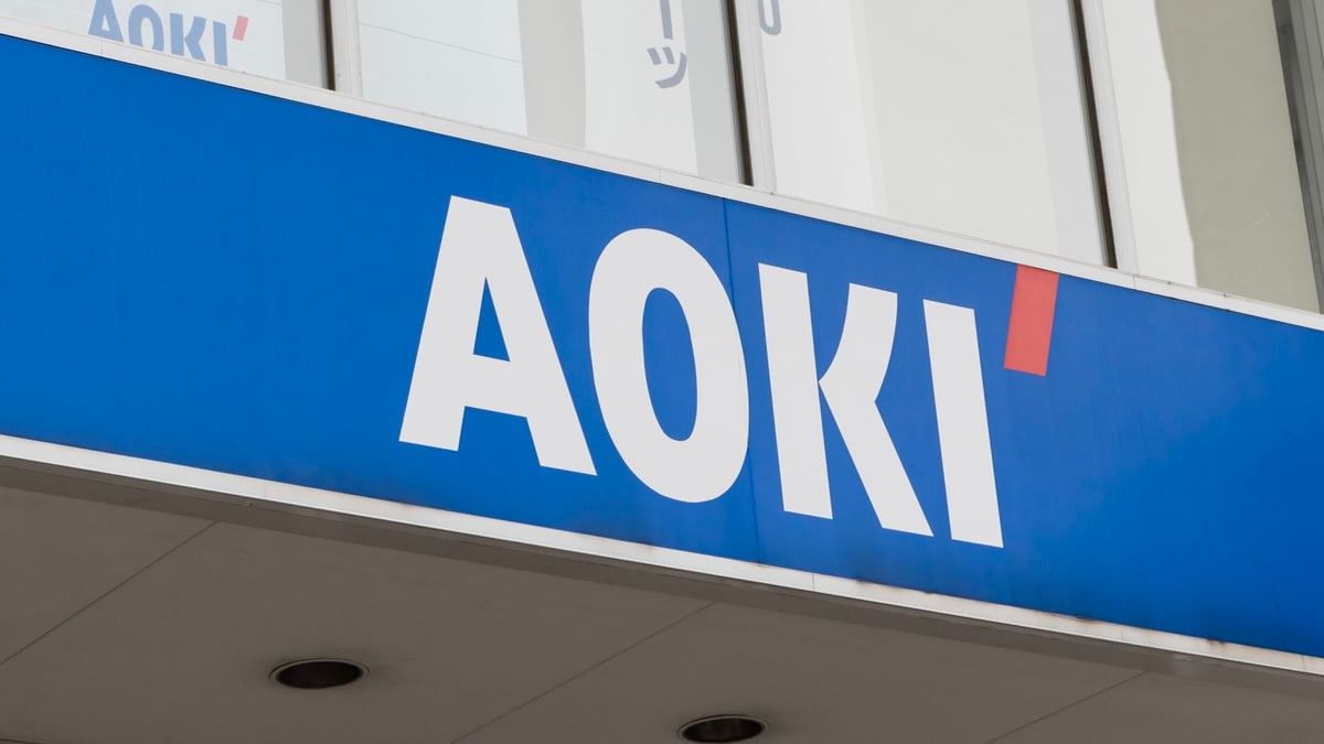 その他 Aoki ストレッチステンカラーコート 黒無地 MAJI【AOKI公式通販】
