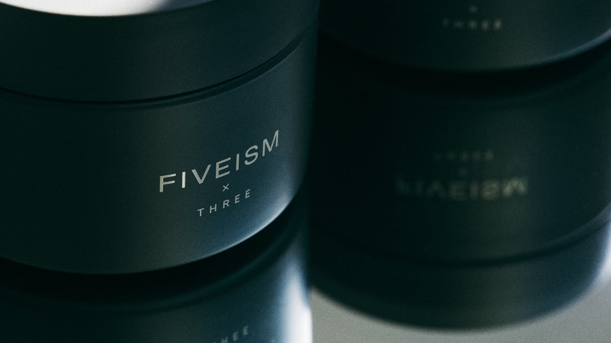 FIVEISM × THREE」が新ヘアスタイリングシリーズ発売、スパイシーで