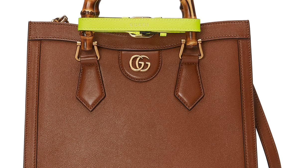 グッチが新ハンドバッグライン「グッチ ダイアナ」発表 ネオンカラーの