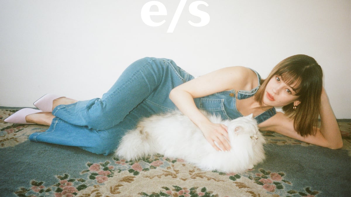エマスライe/s ZIP UP VOLUME SLY エマスライ ファーコート SLY（スライ）モデルemmaとコラボレーションした「e/s（エマスライ