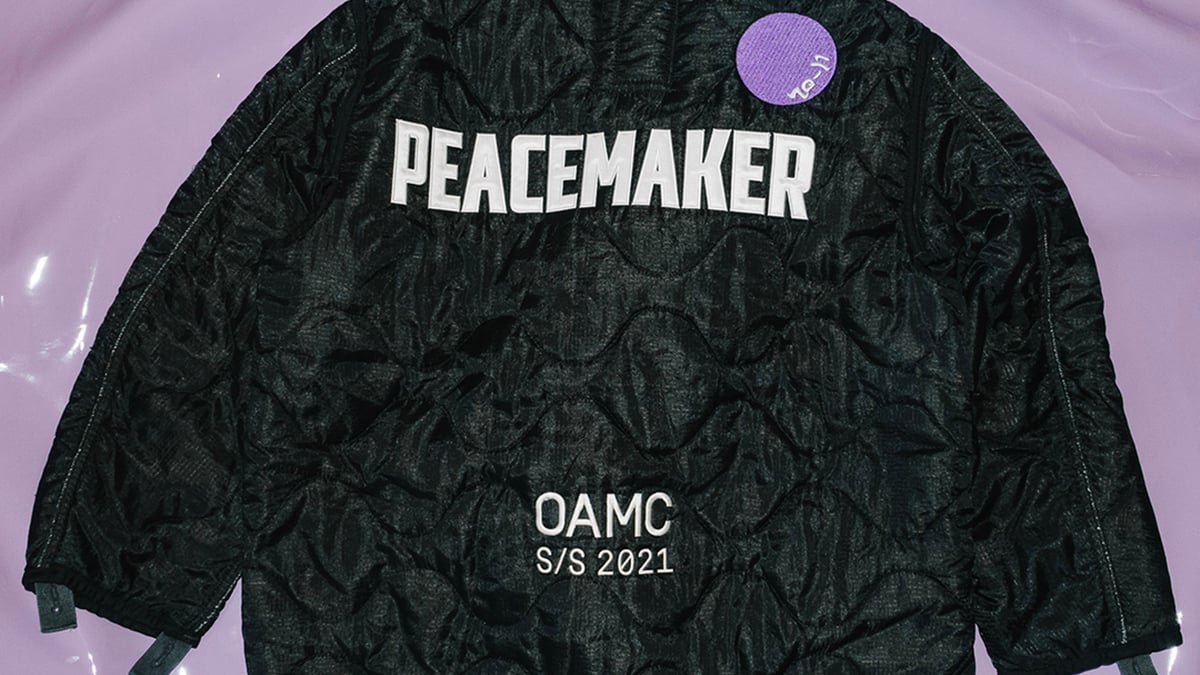 OAMCからDOT PEACEMAKER LINERの新色が登場、ブラックとバーガンディを用意