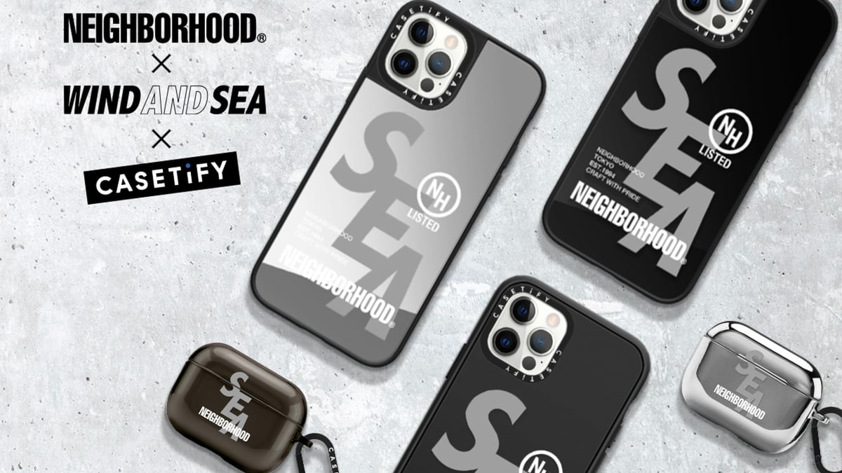 一部予約販売中】 WIND AND SEA x Casetify iPhone SEケース | www 