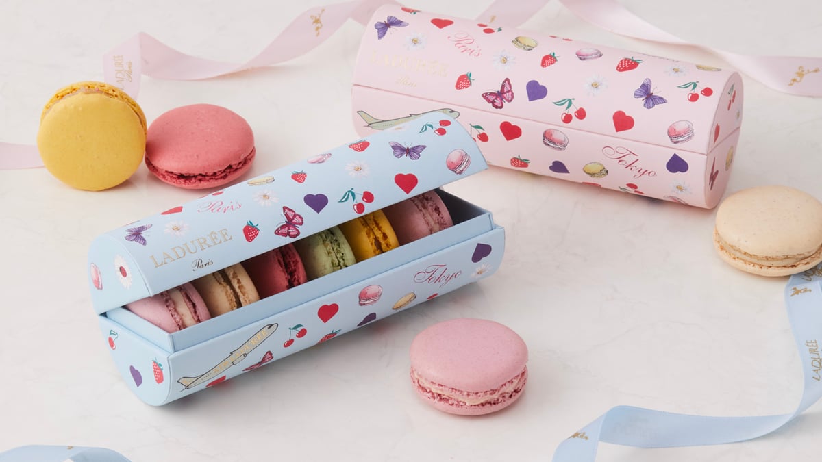 ラデュレ」が羽田空港に2店舗目をオープン、限定マカロンボックス発売