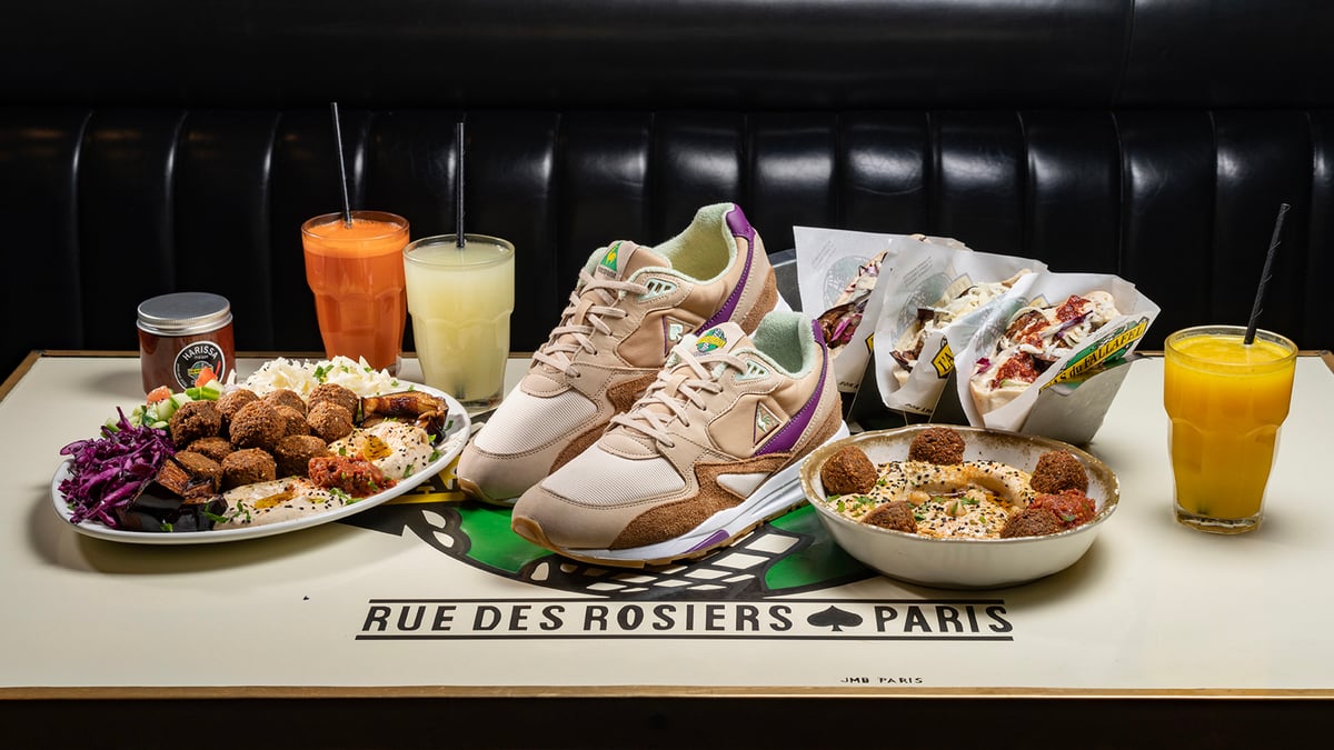 Lecoq sportif LCS R800 L'AS DU FALLAFEL - スニーカー