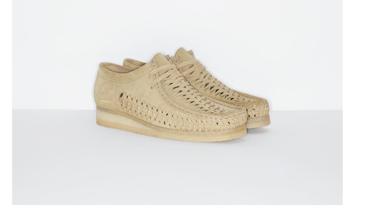 Supreme Clarks Originals Wallabee (SS23) - $198