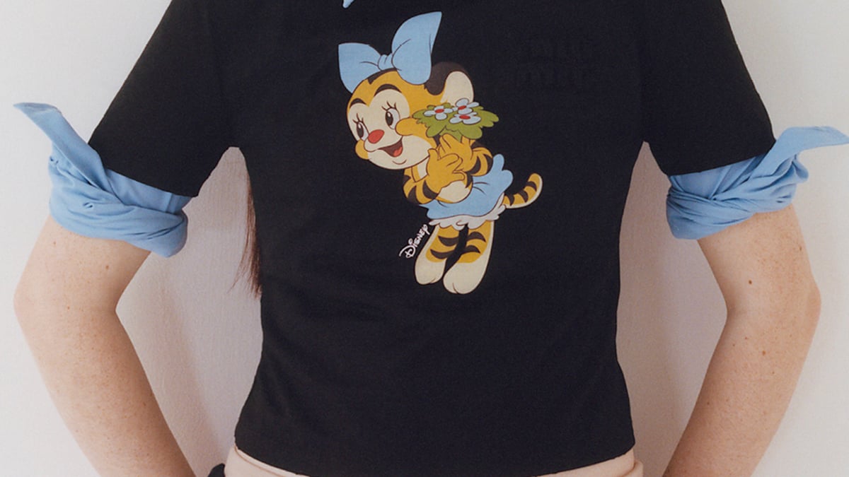 購入オンラインストア MIUMIU Disneyコラボ Tシャツ | www.diesel-r.com