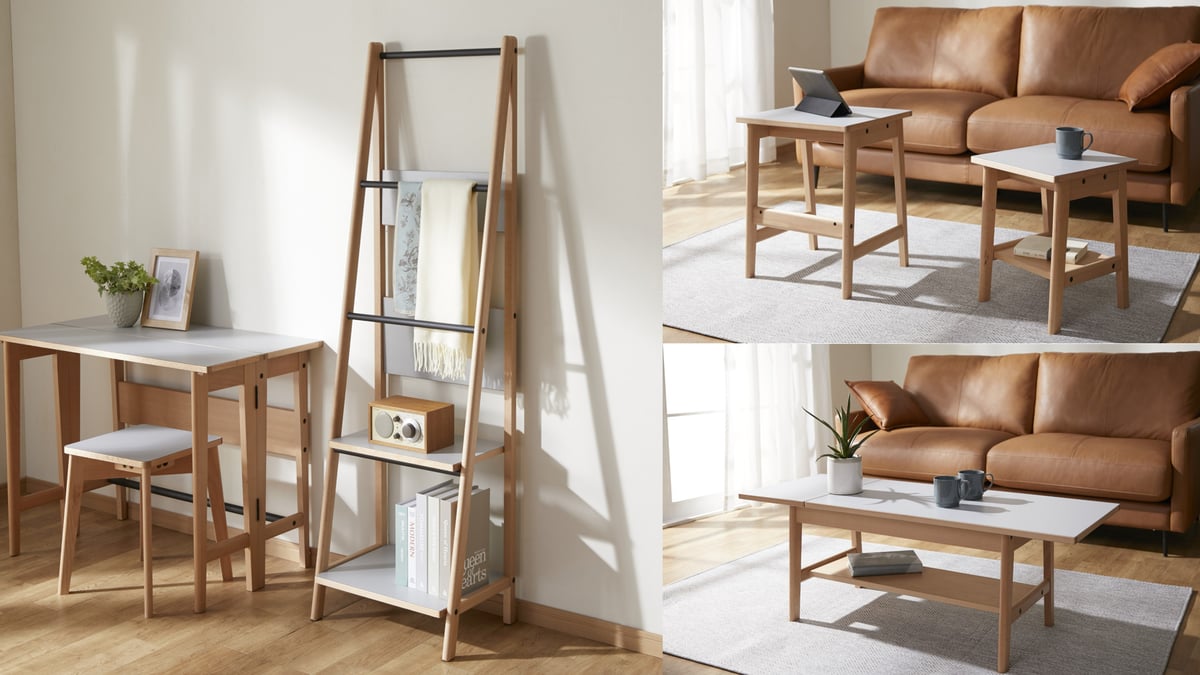 ニトリ ネストテーブル by BEAMS DESIGN 幅46cmサイドテーブル ニトリ