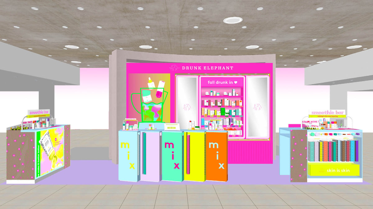 ドランク エレファント」が大阪初展開で阪急うめだにポップアップ