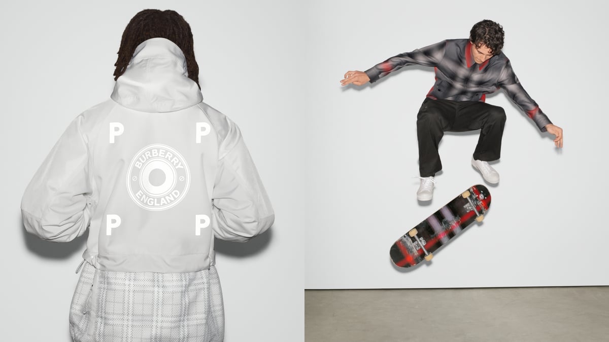 バーバリー＆ポップトレーディングカンパニーコラボ☆バケットハット☆日本限定品 バーバリー＆ポップトレーディングカンパニーコラボ☆バケットハット