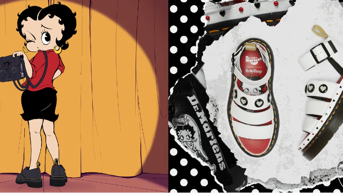 DR.MARTENS 限定モデル BETTY BOOP コラボUS8 新品