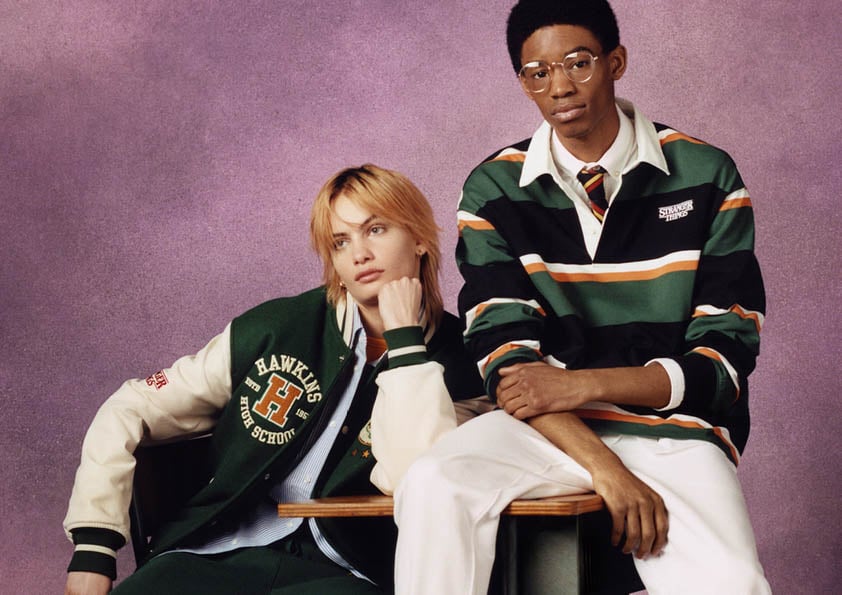 H&Mが「ストレンジャー・シングス」とコラボ ホーキンス ハイスクール