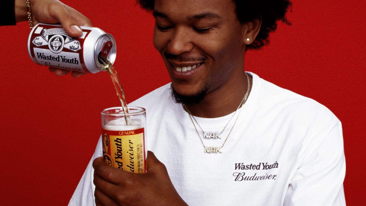 Wasted Youth x Budweiser 2個セット VERDY VERDY's Wasted Youth and Budweiser Link for Limited-Edition