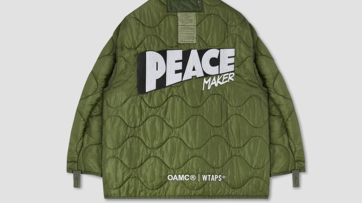 wtaps × OAMC ライナーjacket  18/121腕周りの筋肉をつけすぎてしまい