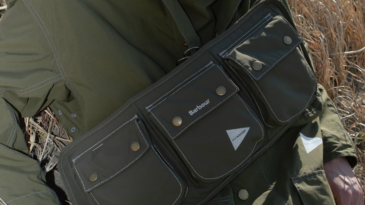 アンドワンダーがバブアーとのコラボコレクション発売、グローバルでの