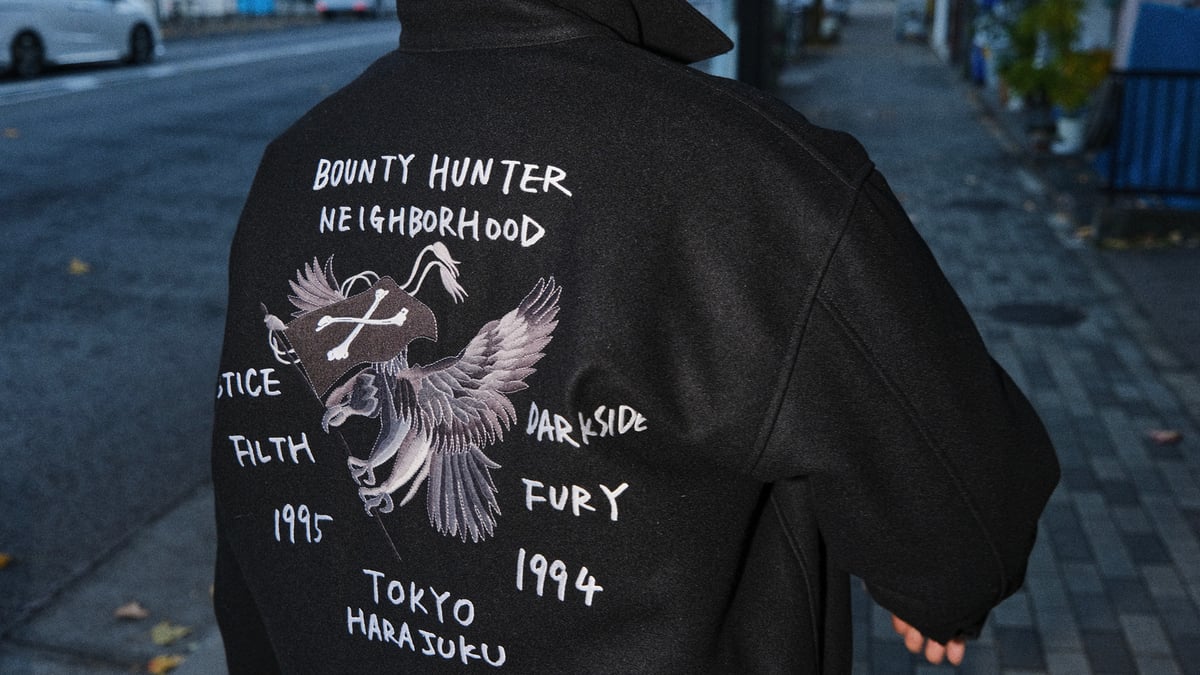 サイズはMです美品NEIGHBORHOOD × BOUNTY HUNTER コラボパーカー M