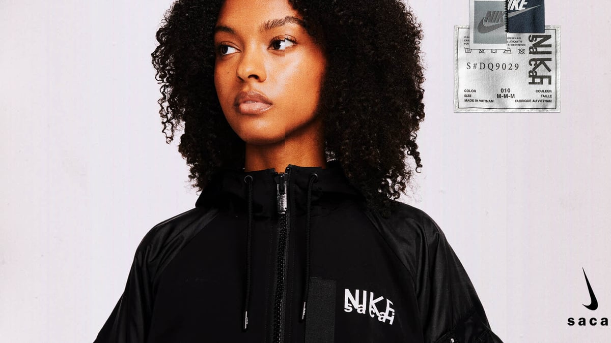 サイズ4 HELLO sacai 限定商品 NIKE フーディー パーカーサイズ4XL