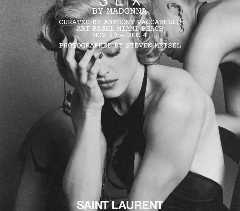 サンローランがマドンナの伝説の写真集「Sex」を再販 限定版100部は 
