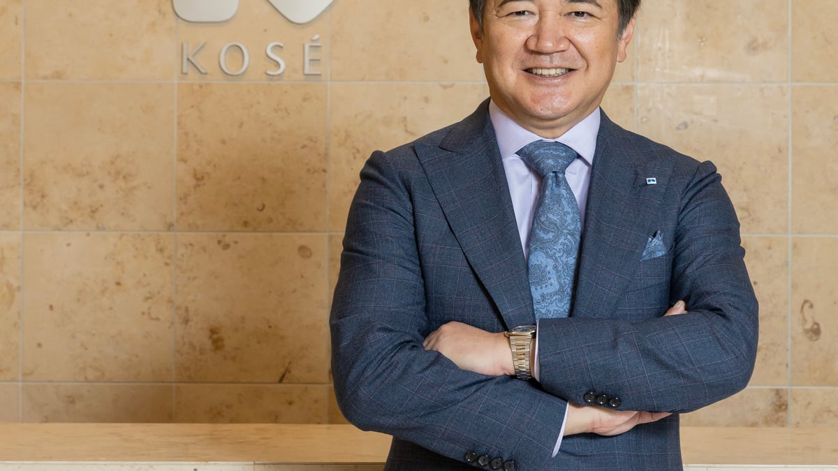 トップに聞く 2023】コーセー 小林一俊社長 グローバル トップに聞く 2023】コーセー 小林一俊社長 グローバル