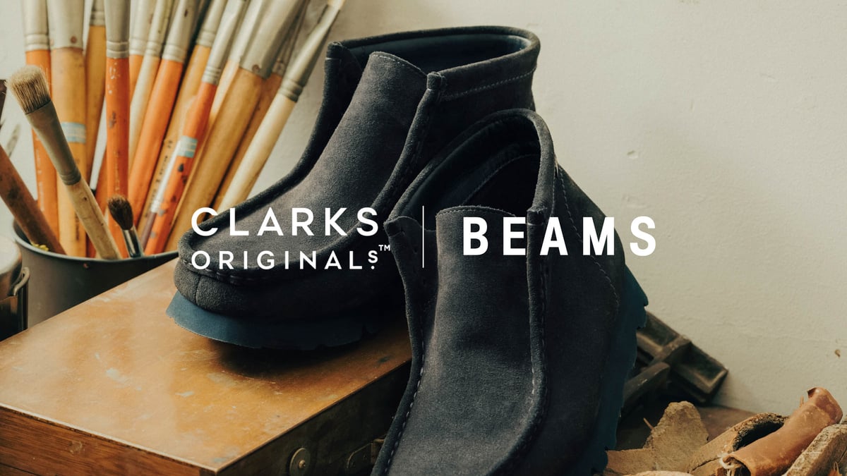 BEAMS×クラークスオリジナル　ワラビーブーツ　27センチ BEAMS×クラークスオリジナルワラビーブーツ27センチ