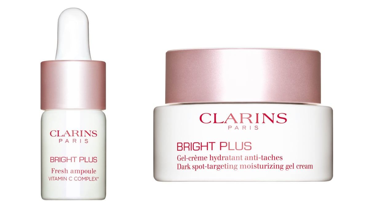 CLARINS BRIGHTPLUS 化粧水美容液乳液クリーム 4点セット clarins-1.jpg