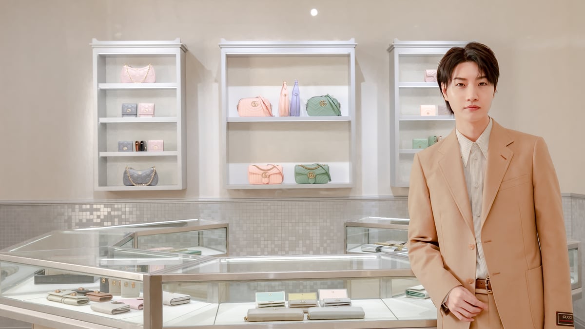 新宿伊勢丹購入　GUCCI ジップアップジャケット グッチがウォレットに特化したポップアップを新宿伊勢丹で開催、桜田通