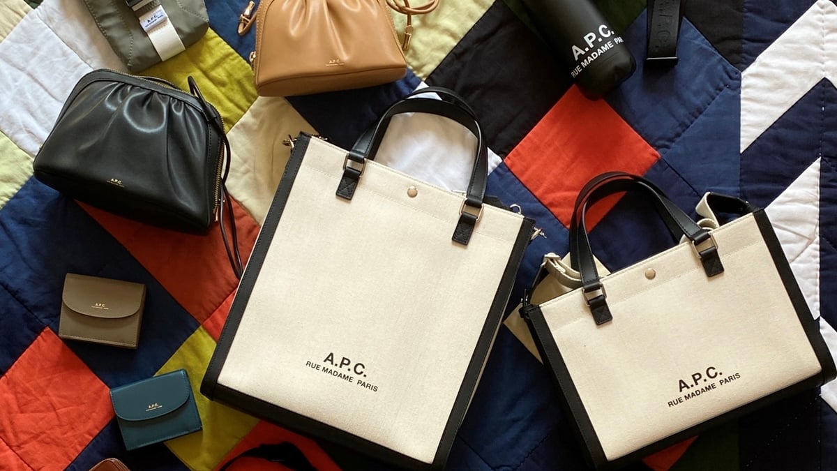 A.P.C.」がレザーグッズなどのアクセサリーコレクションを揃えた