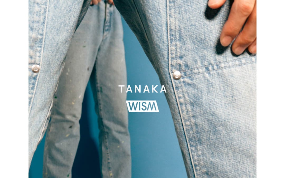 ウィズムがタナカに初別注、ヴィンテージ加工のデニム2型発売