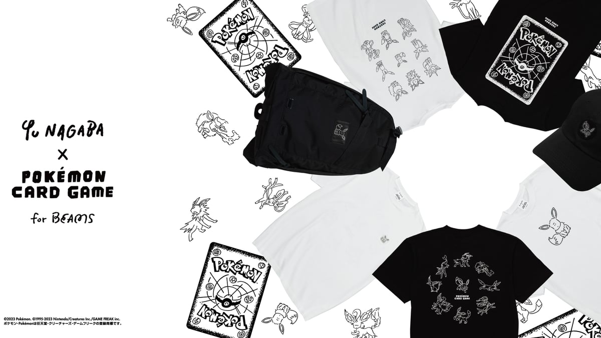 メーカー直販 Yu Nagaba/長場雄 ✖️beamsコラボ ポケモンTシャツ