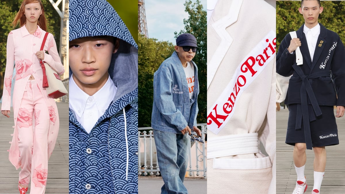 ケンゾー」が東京とパリを結ぶ橋でショー Verdyとコラボした2024年春夏