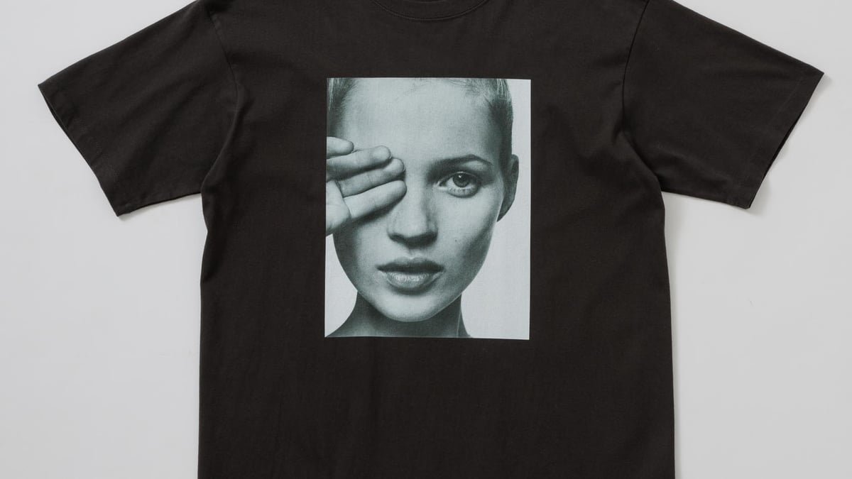 ファッションBIOTOP Kate Moss by DavidSmiths Tee