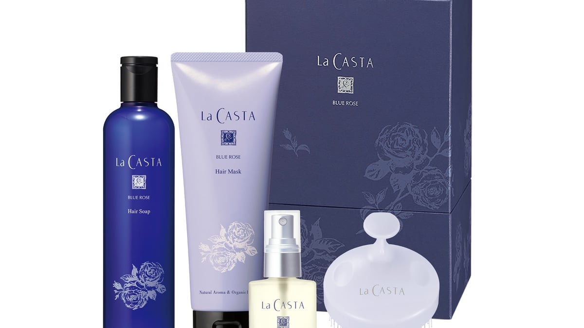 新品　限定品　ラ　カスタ　ブルーローズ　ヘアケアセット　2セット lacasta-holiday2023-