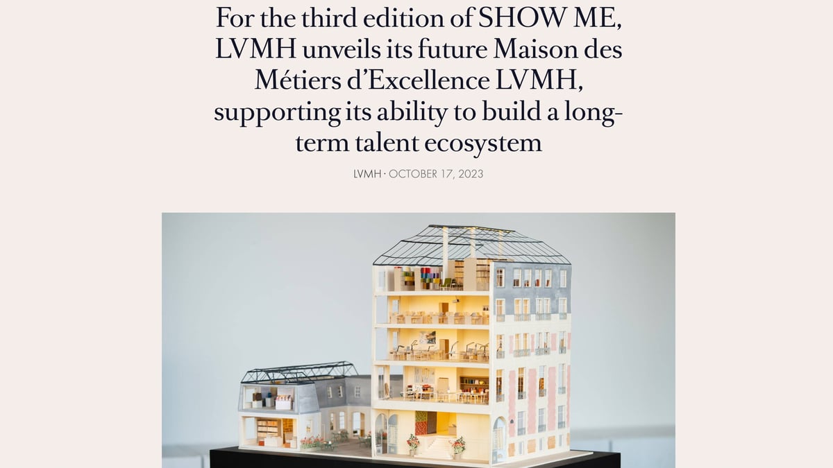 For the third edition of SHOW ME, LVMH unveils its future Maison