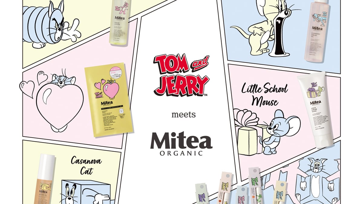 新品【TOM&JERRY】Mitea ORGANIC Skincare Kit 新品【TOM&JERRY】Mitea ORGANIC Skincare Kit