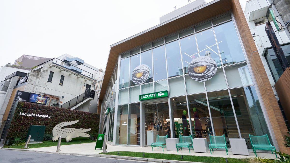 原宿とフランスの文化を融合、ラコステの新店舗「Lacoste Harajuku」で 