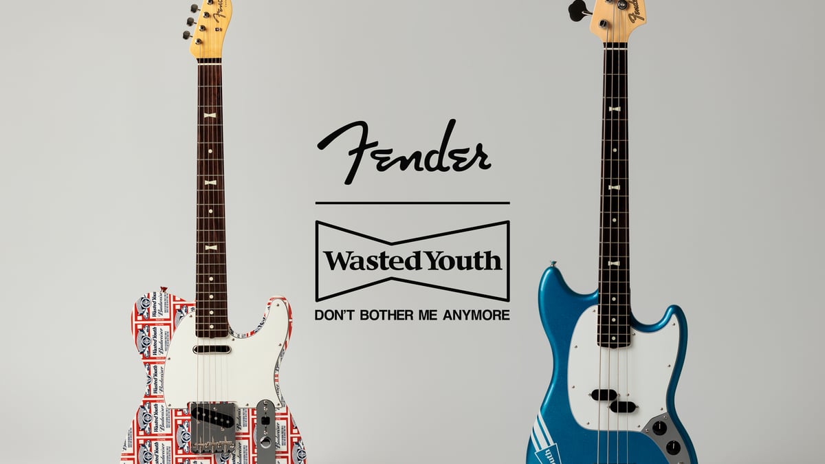 LIMITED WASTED YOUTH MUSTANG®BASS Fender Fender Japan unveils Wasted Youth Telecaster and Mustang
