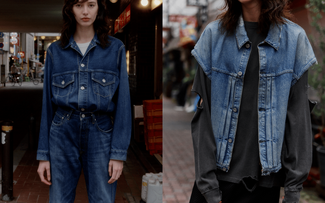 美品 ディーゼル 男女兼用 デニム パッチワーク ロングアウター ロング