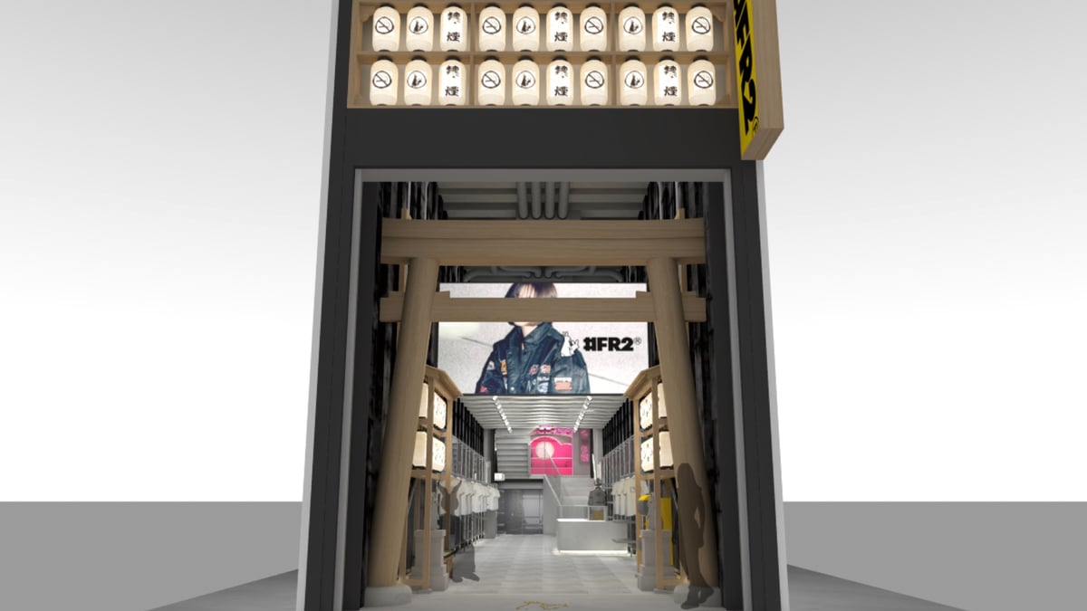 FR2」が大阪の直営店を移転リニューアルオープン、限定アイテムの展開も