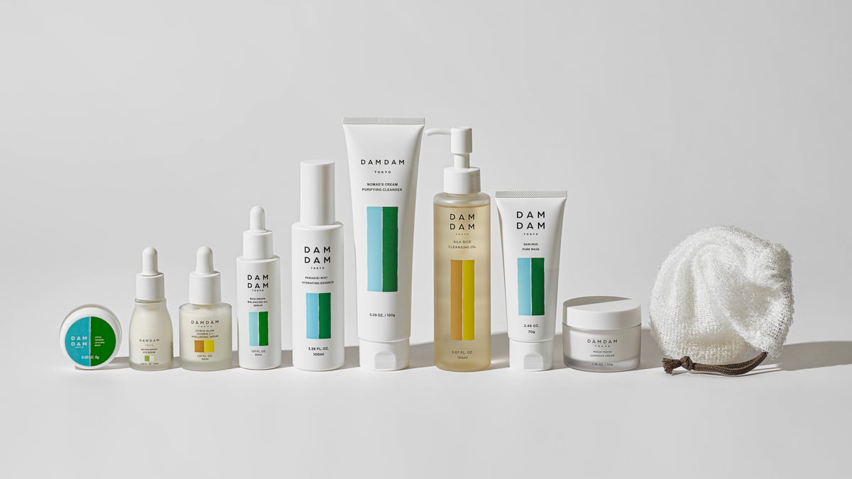 DAMDAM ダムダム スキンケア7点セット 日本古来の成分や手法でクリーンビューティを提案 「ダムダム」で