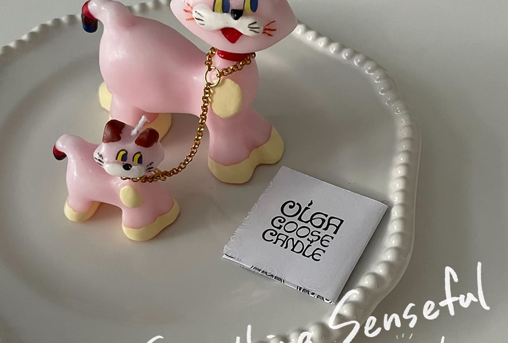 【お値下げ】猫のキャンドルスタンド COSMOS GIFT コンポート media_b45e19cec398d403622bb1f0